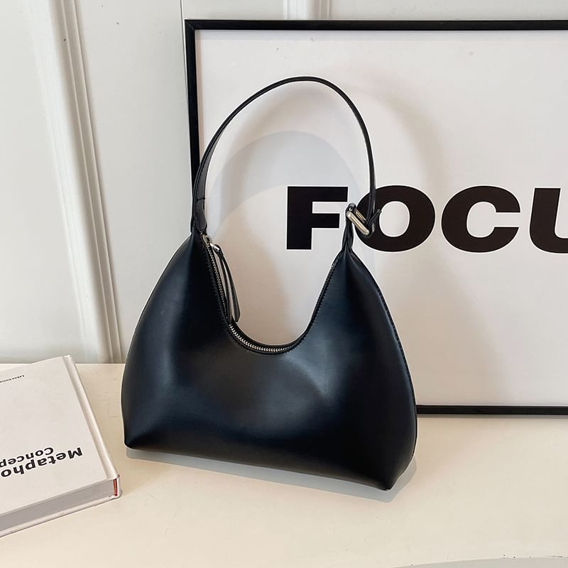 Leather Shoulder Bag Faux
