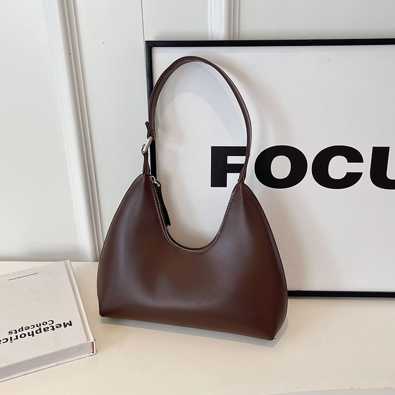 Leather Shoulder Bag Faux