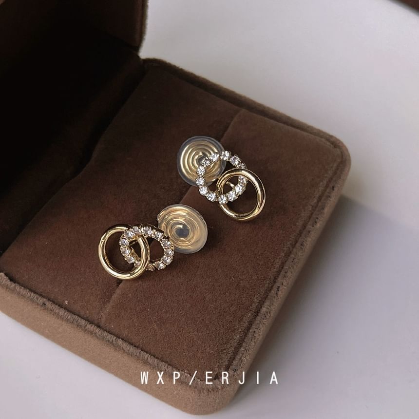 Ear Cuff Hoop Rhinestone Alloy