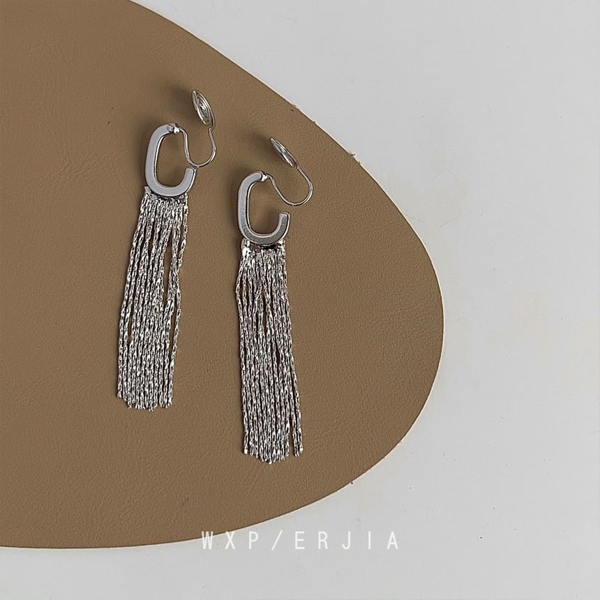 Alloy Ear Cuff Fringed