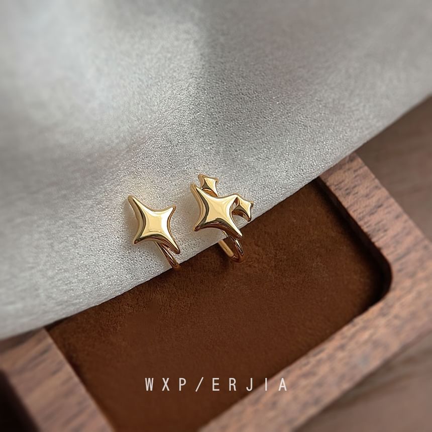 Asymmetrical Star Cuff Alloy Ear
