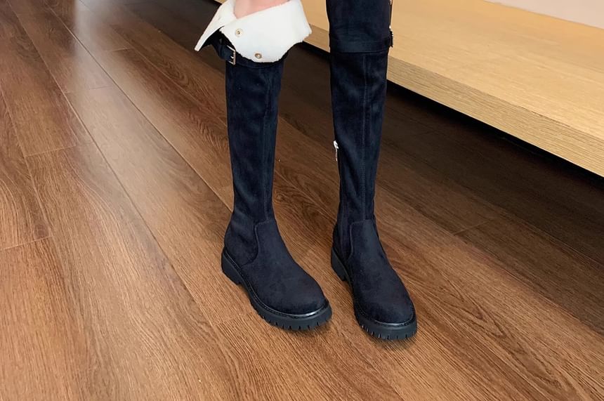 Boots Folded Over-The-Knee