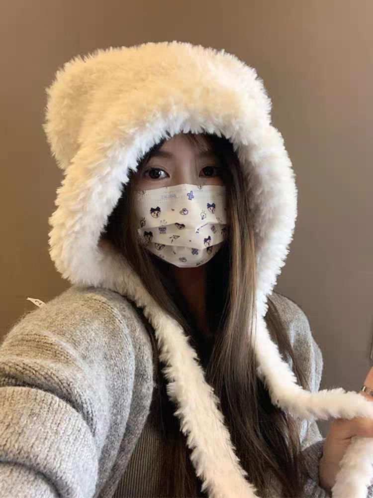 Ear Trapper Bear Fleece Hat