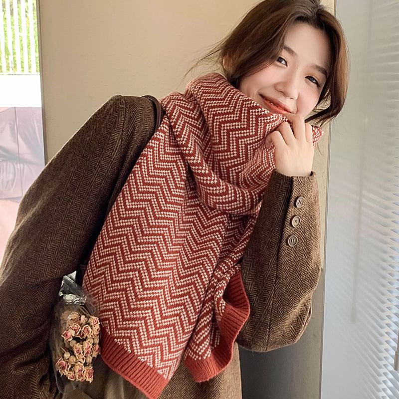 Patterned Scarf