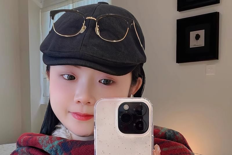 Phone Splattered Pom Bell Case