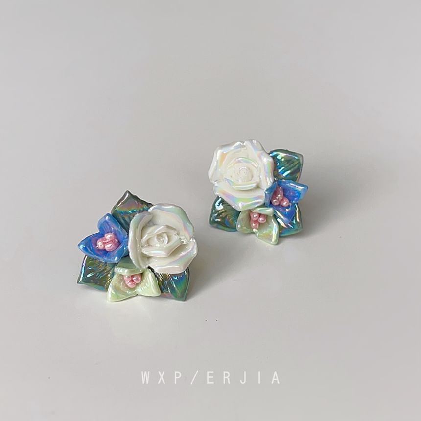 Clip-On Floral Earring