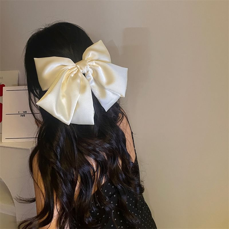 Plain Clip Bow Hair
