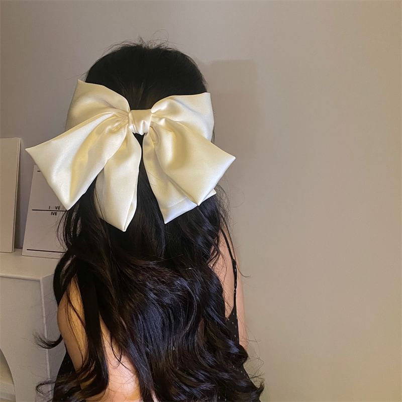 Plain Clip Bow Hair