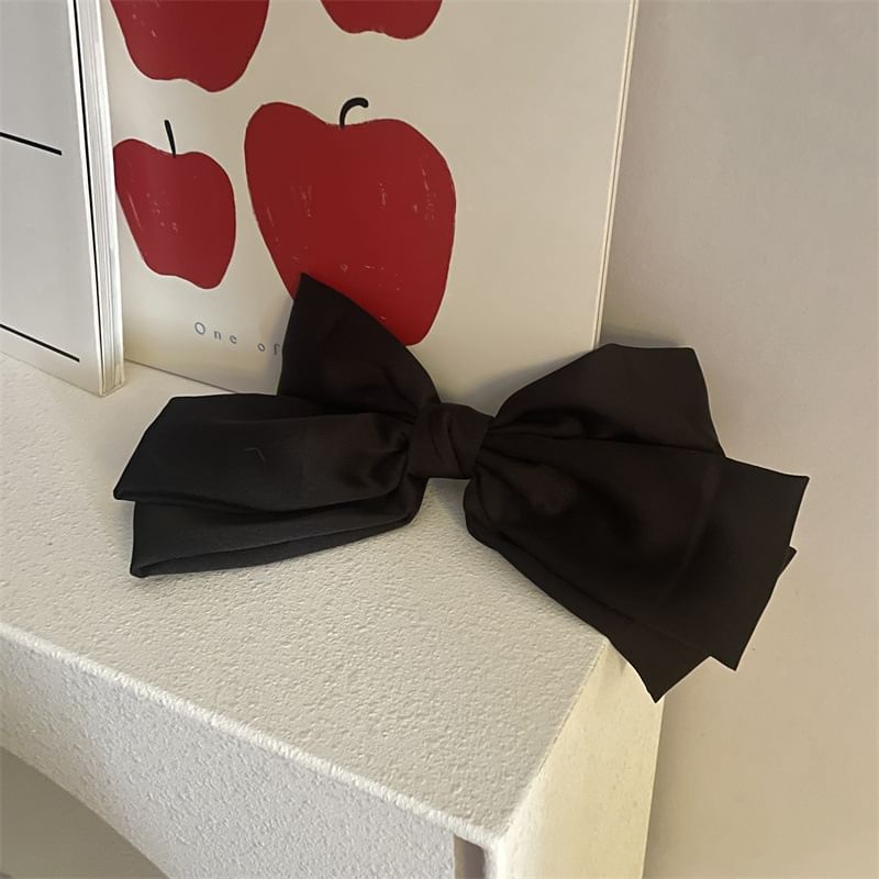 Plain Clip Bow Hair