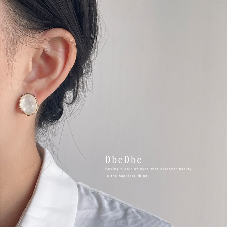Cuff Irregular Gemstone Ear Faux Alloy