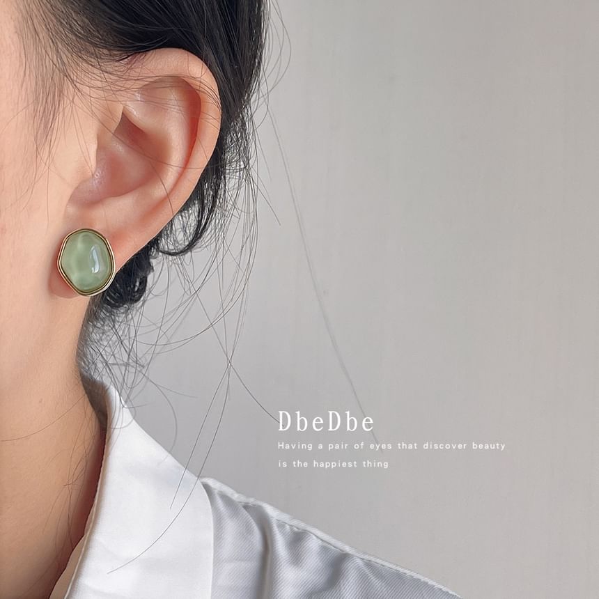 Cuff Irregular Gemstone Ear Faux Alloy