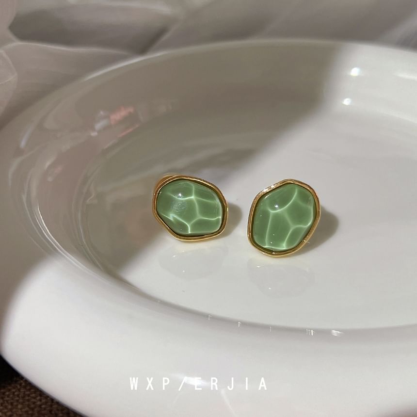 Cuff Irregular Gemstone Ear Faux Alloy