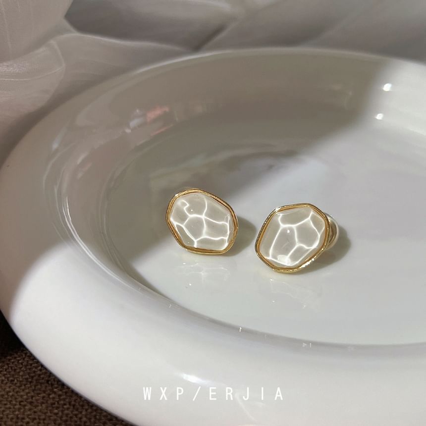 Cuff Irregular Gemstone Ear Faux Alloy
