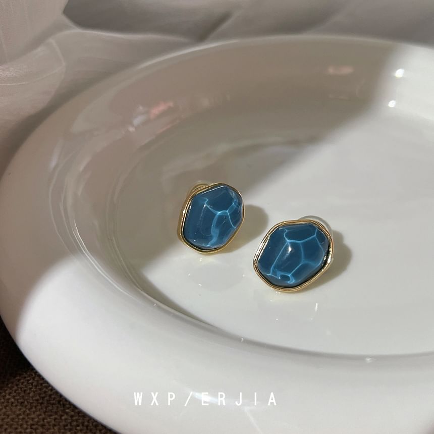 Cuff Irregular Gemstone Ear Faux Alloy
