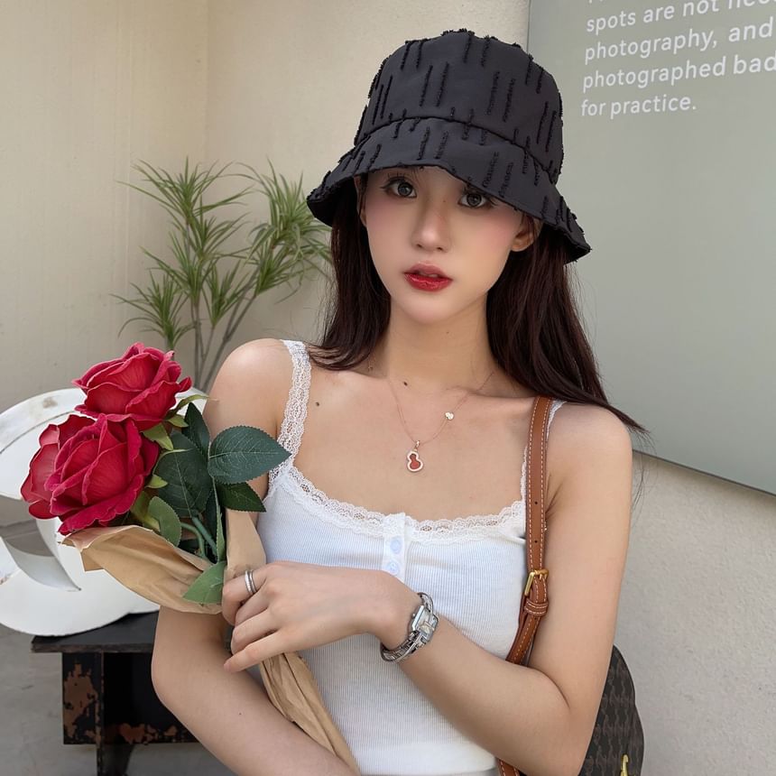 Jacquard Hat Bucket Plain
