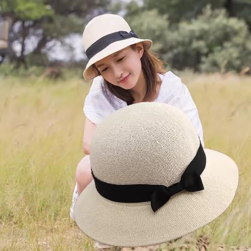 Accent Hat Bow Sun