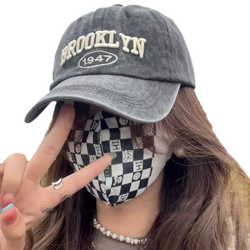 Embroidered Baseball Cap Lettering