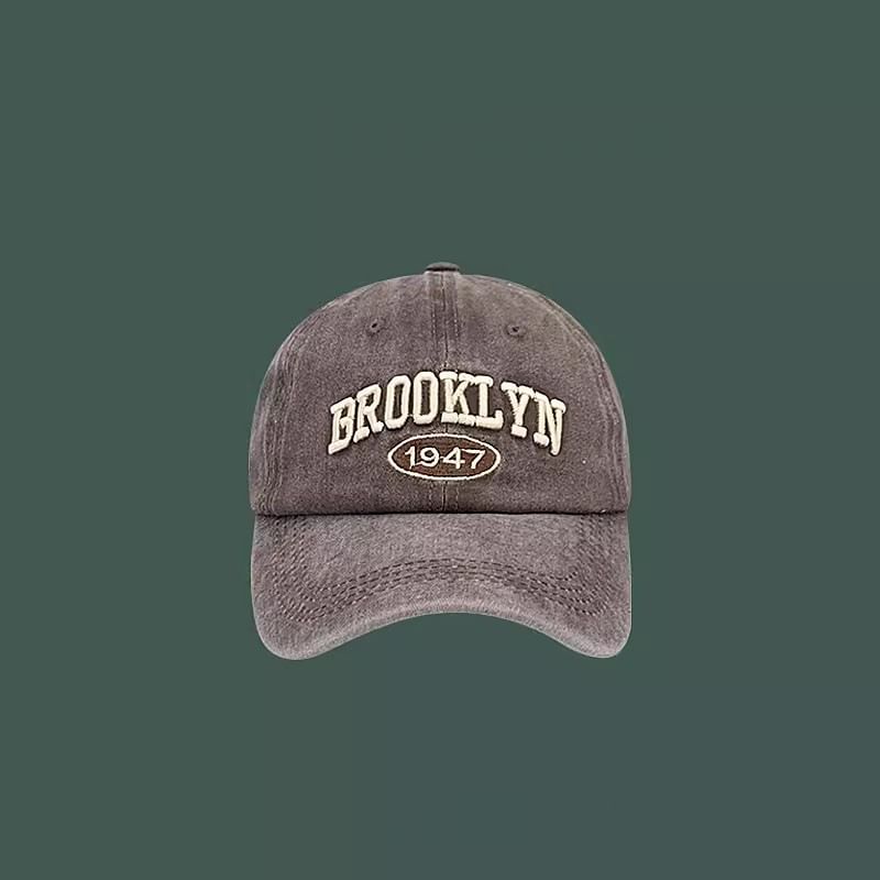 Embroidered Baseball Cap Lettering