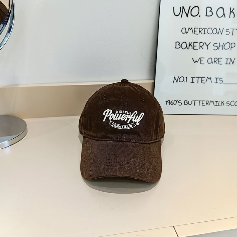 Baseball Lettering Cap