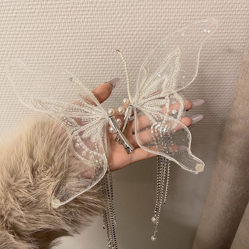 2: Set Butterfly Mesh of Hair Clip