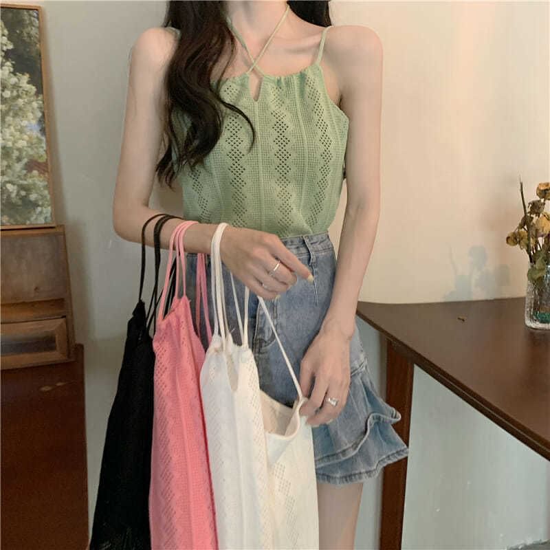 Knit Plain Top Camisole