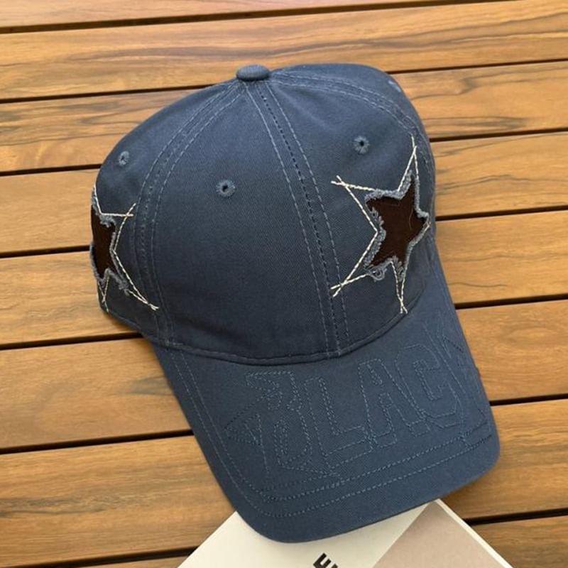 Star Cap Embroidered Baseball