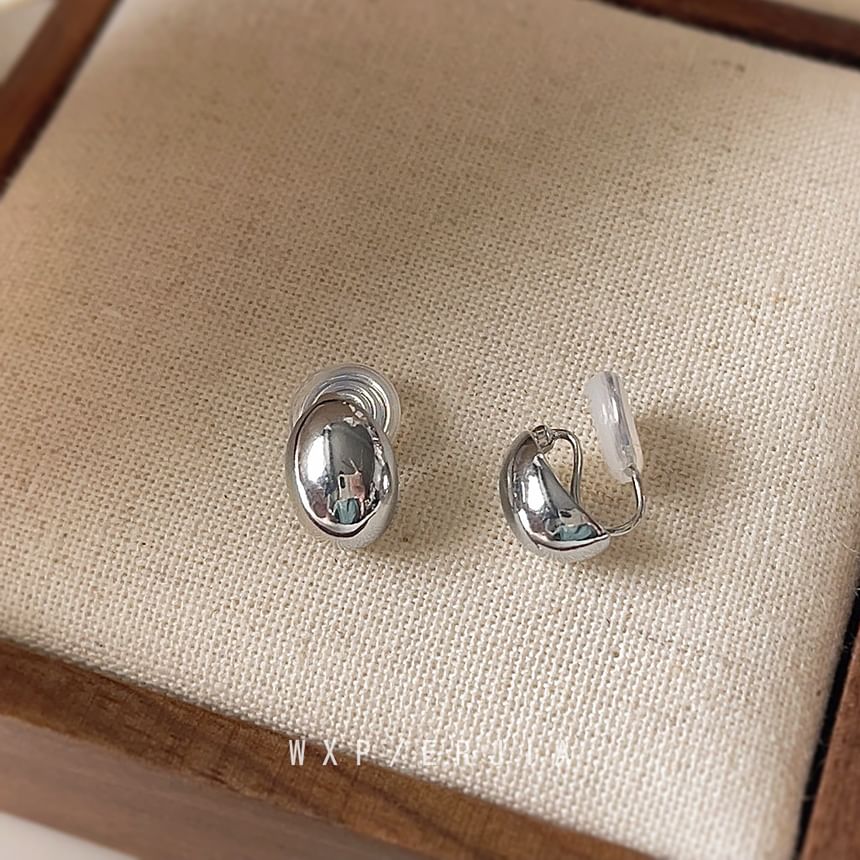 Alloy Ear Bead Cuff Polished
