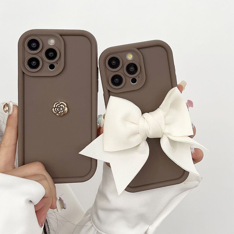 Case Bow Phone Floral /