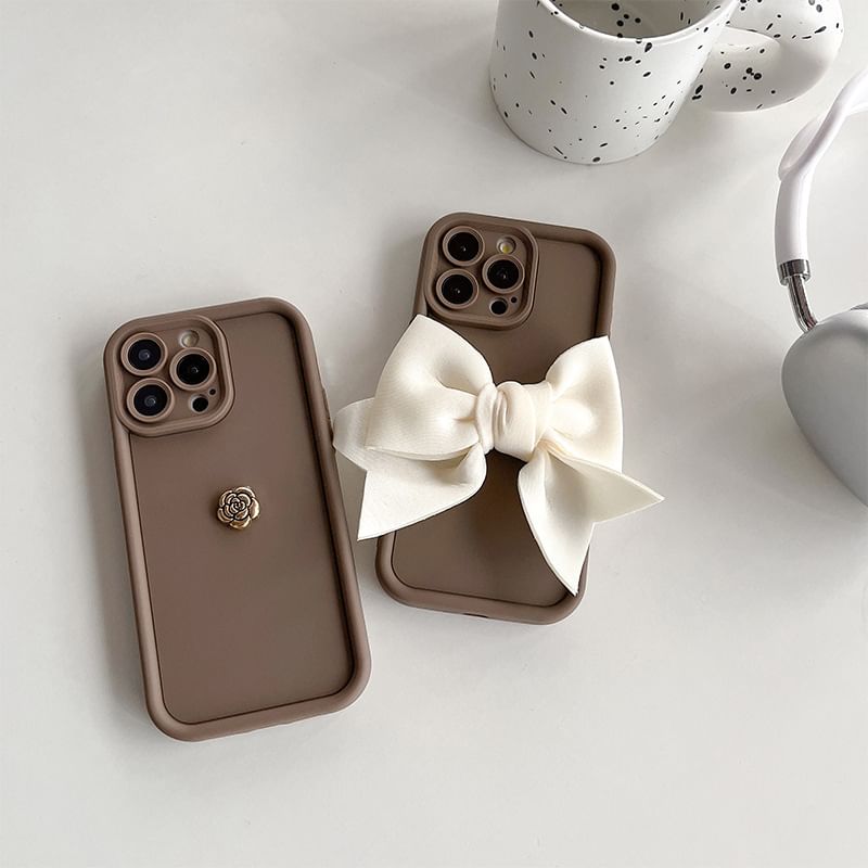 Case Bow Phone Floral /