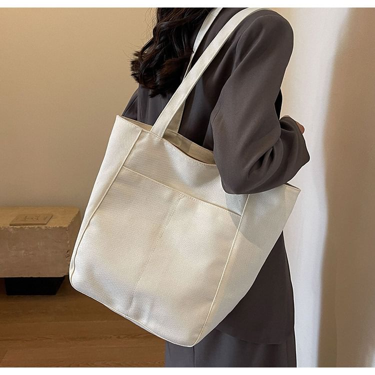 Plain Bag Canvas Tote