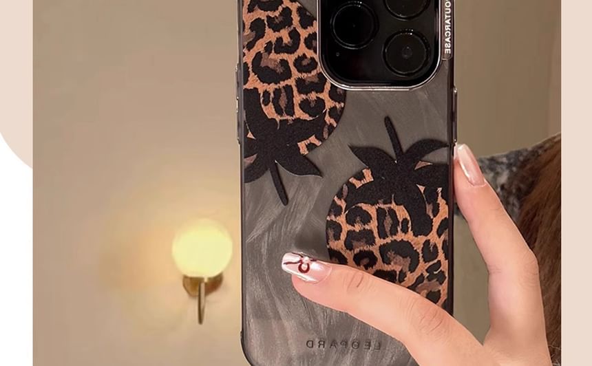 Leopard Case Print Phone