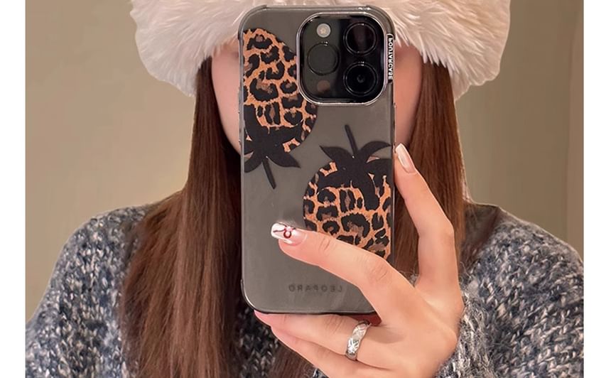 Leopard Case Print Phone