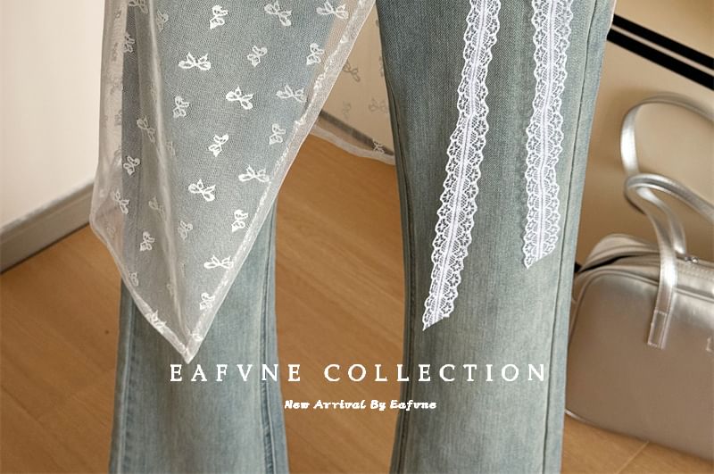 Lace Designs) Half Skirt Apron (Various
