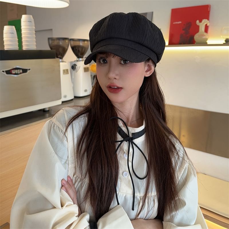 Plain Cap Newsboy