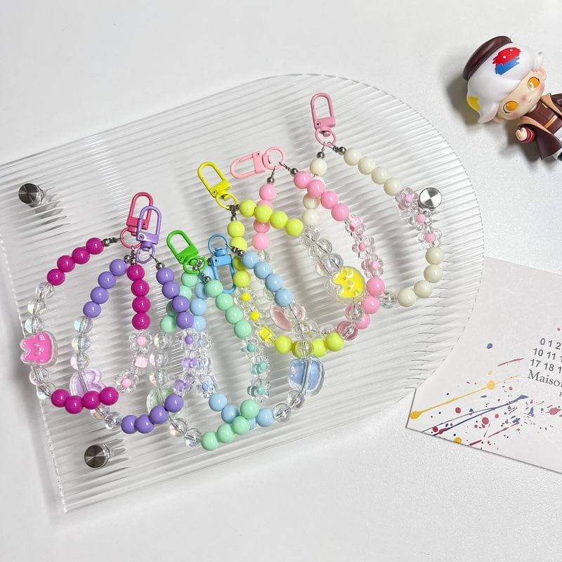Strap Rabbit Bead Phone