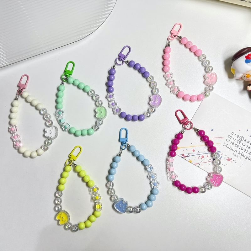 Strap Rabbit Bead Phone