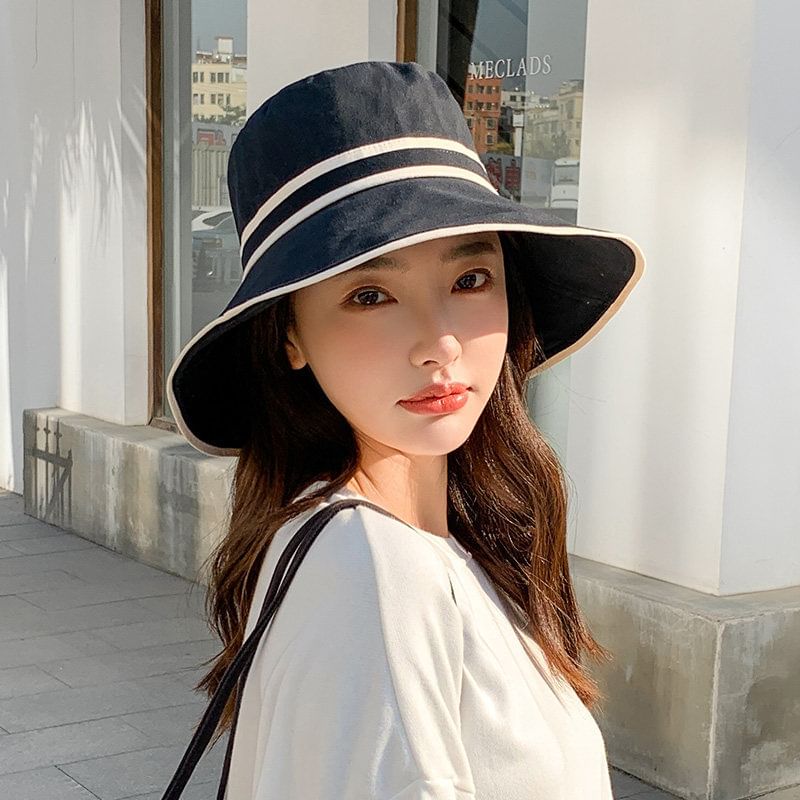 Striped Bucket Hat