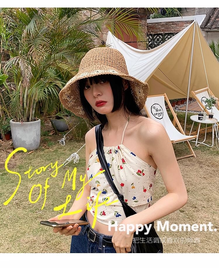 Hat Sun Straw