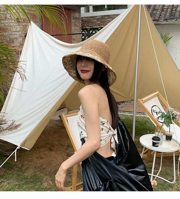 Hat Sun Straw