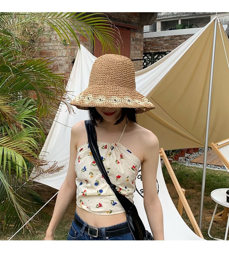 Hat Sun Straw