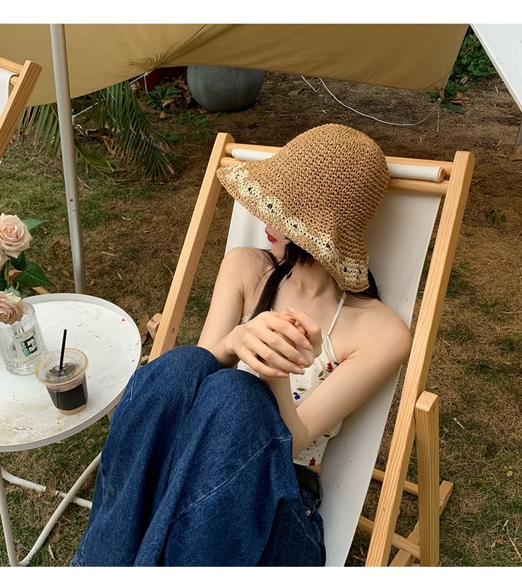 Hat Sun Straw