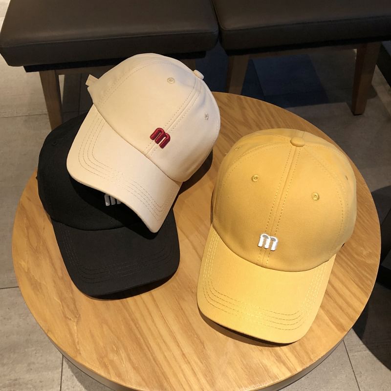 Cap Lettering Embroidered