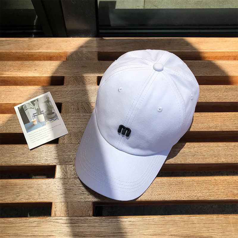 Cap Lettering Embroidered