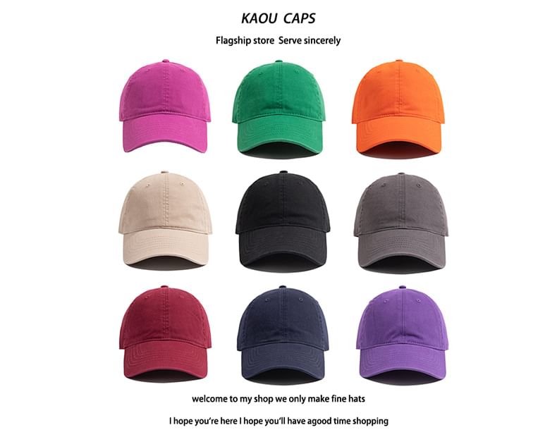 Plain Cap