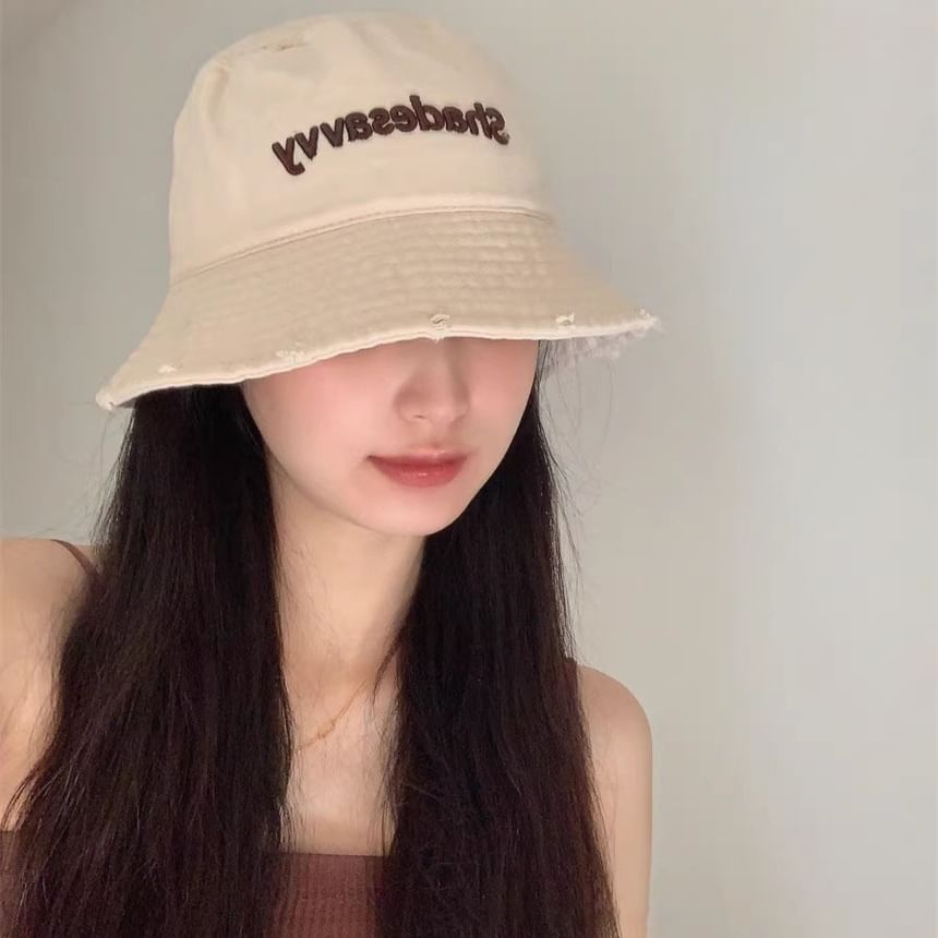 Hat Bucket Lettering