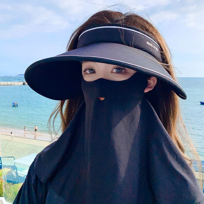 Contrast Sun Cover + Trim Face Visor Set: