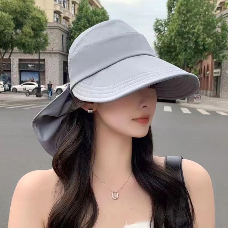 Sample Plain Open Top Sun Hat