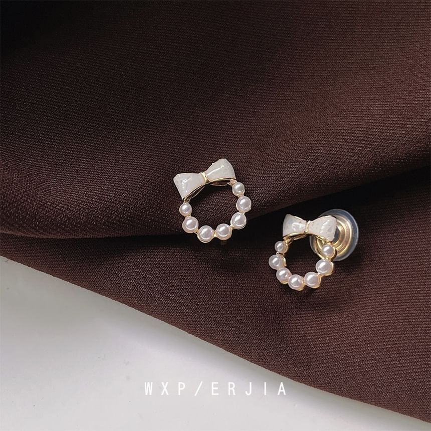 Earring Pearl Faux Cuff