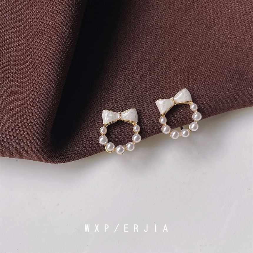 Earring Pearl Faux Cuff
