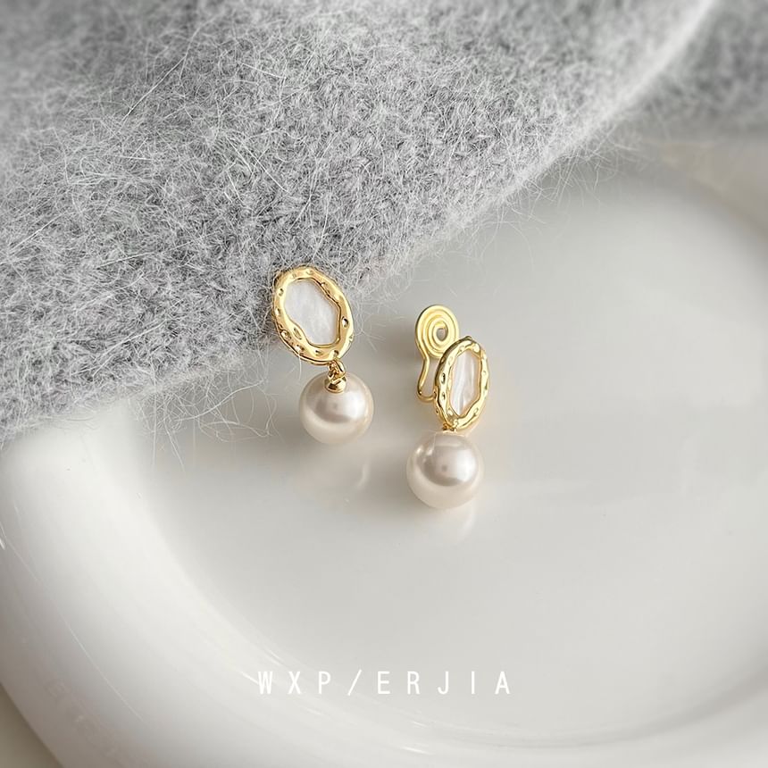 Cuff Faux Earring Pearl
